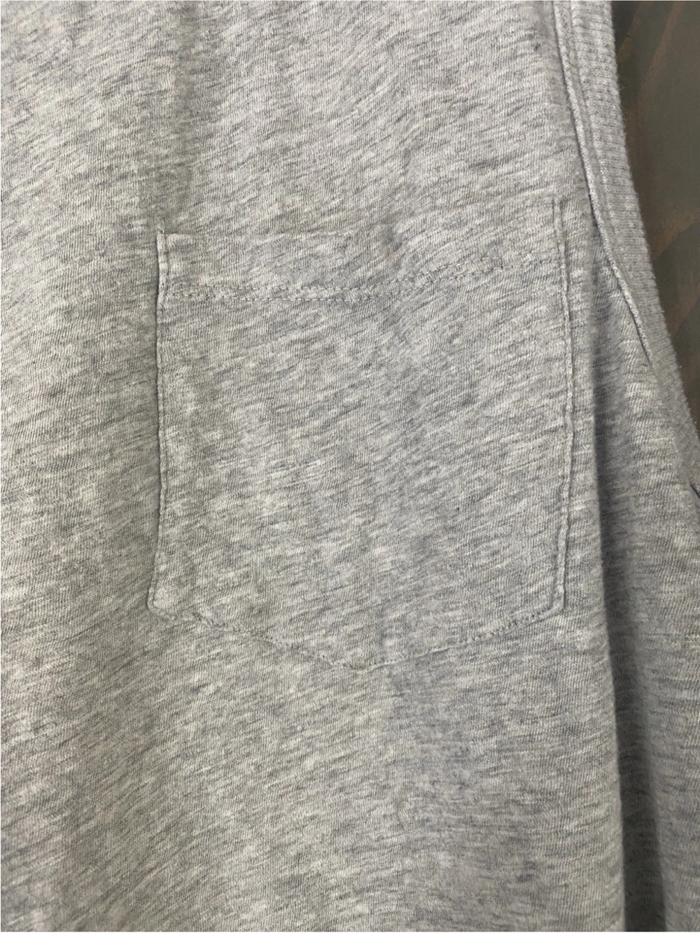 Evereve Light Gray Sleeveless Pocket Tank - Picture 3 of 4